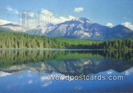 Jasper National Park Pyramid Lake Canada 1991 