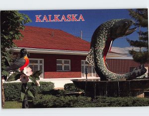 Postcard Kalkaska, Michigan
