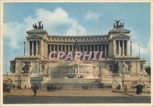 Postcard Modern Roma Victor Emmanuel II monument