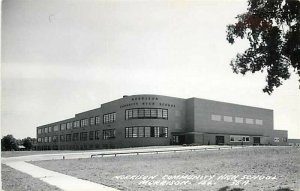 IL, Morrison, Illinois, Community High School, L.L. Cook No. 36-A, RPPC