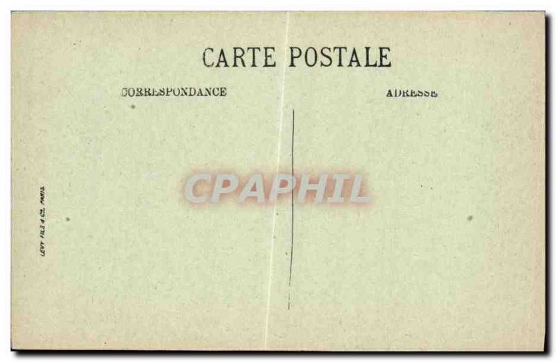 Old Postcard Saint Jean Du Doigt The Church and the triumphal arch