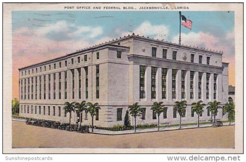 Post Office And Federal Building Jacksonville Florida 1989