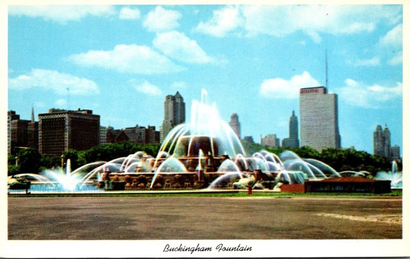 Illinois Chicago Grant Park Clarence Buckingham Memorial Fountain