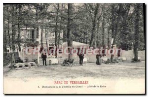 Postcard From Old Versailles Restaurant Du Canal Flotilla alle Queen