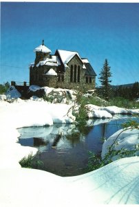 Postcard Saint Malo Chapel On The Rock Peak Highway Church Allenspark Colorado