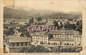 Postcard Old Oloron Ste Marie (B P) The College