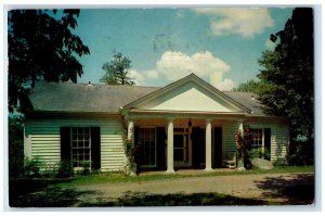 1960 Little White House Exterior Warm Springs Georgia GA Cortland NY Postcard