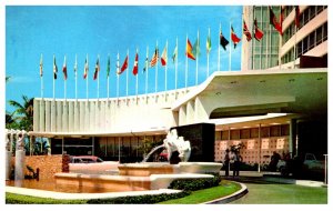 Florida  Miami  Beach Entrance to Fountenbleau Hotel