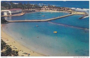 Air View Of Escambron Beach Club, PR, PU 1961