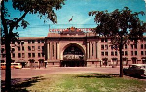 Canada Manitoba Winnipeg The Canadian National Railway Station