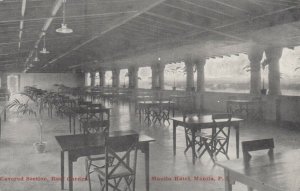 MANILA, Philippine Islands, 00-10s, Covered Section, Roof Garden, Manila Hotel