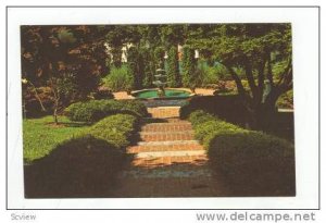 Memorial Garden, First Presbyterian Church, Concord, North Carolina,40-60s