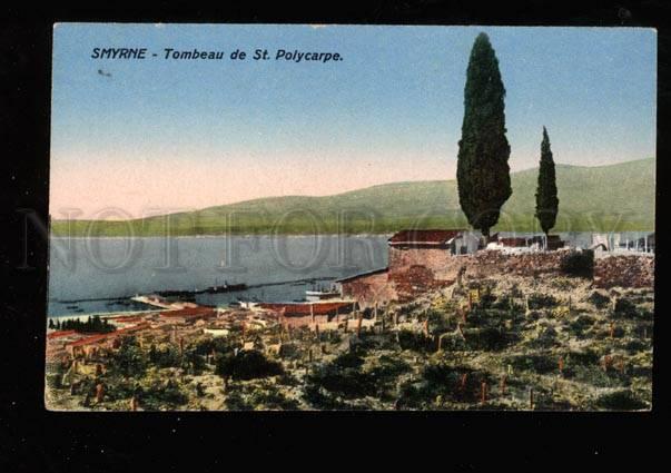 025173 TURKEY SMYRNE-IZMIR Tomb St.Polycarpe Vintage PC