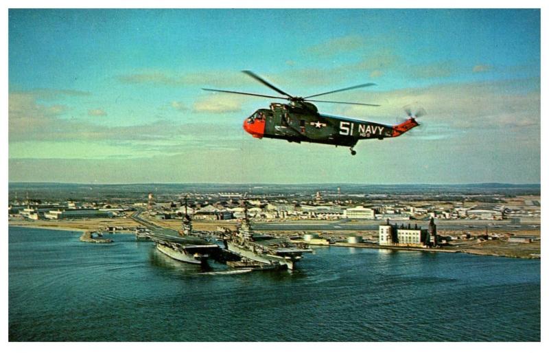 Rhode Island  Quonset Point Naval Air Station , Helicopter