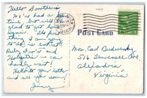 1946 Castle Rock Nature View Near Mauston Wisconsin WI, Detroit MI Postcard