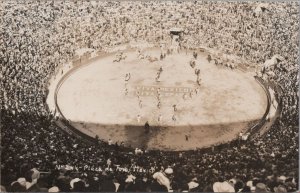 RPPC Postcard Plaza de Toros Mexico