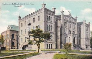 Illinois Normal Administration Building Soldiers Orphans Home Curteich