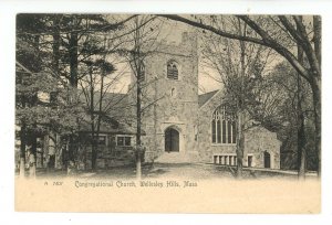 MA - Wellesley. Congregational Church