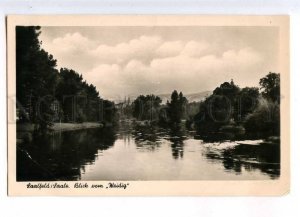 233131 GERMANY Saalfeld from Weidig Vintage photo postcard