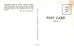 Greetings from Virgin Islands St Croix Postcard