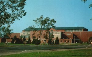 Postcard The Memorial Gymnasium And Field House University Of Maine Orono Maine