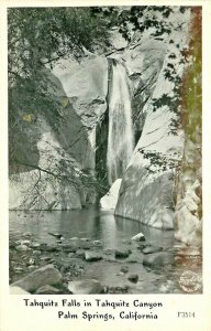 RPPC Frashers F-3514 Tahquitz Falls in Tahquitz Canyon, Palm Springs CA Unposted