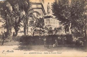 AJACCIO : statue du premier consul - tres bon etat