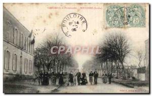 Old Postcard Police and walks Bouloire TOP