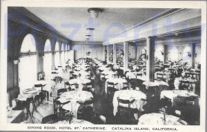 DINING ROOM HOTEL ST. CATHERINE SANTA CATALINA CALIFORNIA