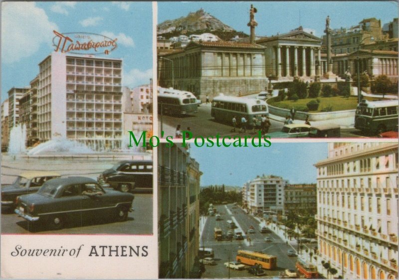 Greece Postcard - Souvenir of Athens RR15947