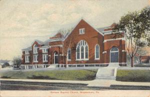 Waynesboro Pennsylvania German Baptist Church Antique Postcard K90358