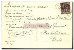 Old Postcard Gerardmer General view with Lake