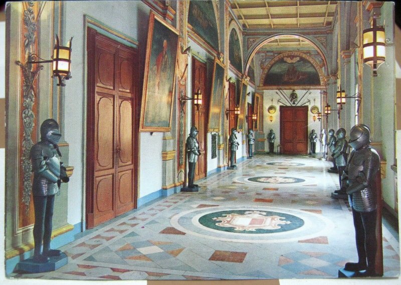 Malta Corridor at President's Palace Valletta - posted 1983