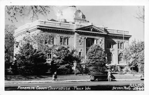 H56/ Pasco Washington RPPC Postcard c1950s Franklin County Court House