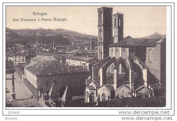 Italy Bologna - San Francesco e Piazza Malpighi - 00's - 10s