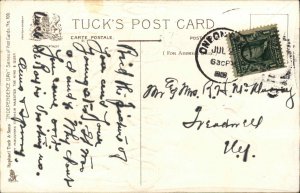 Tuck Fourth of July Signing Declaration of Independence c1910 Postcard