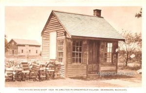 Toll House Shoe Ship 1828 - Dearborn, Michigan MI Postcard