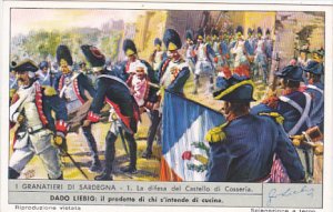 Liebei S1713 Sardinian Grenadiers No 1 La difesa del Castello di Casseria