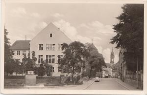 B79896 grossenhain friedrich engels strasse mit rath   germany  front/back image