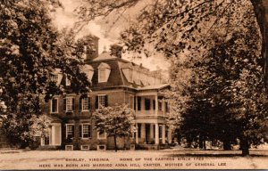 Virginia Shirley Home Of The Carters 1723 Albertype