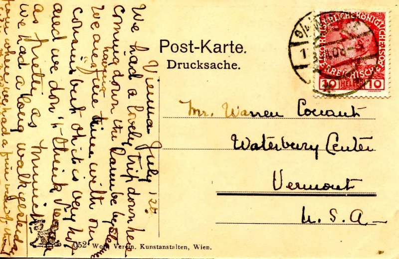 Austria - Vienna. Public Garden and Museums