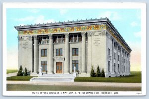Oshkosh WI~National Life Ins Office~Architecure Terra Cotta Frieze~Griffins~1927