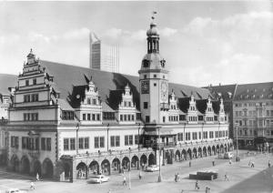 BG33971 leipzig old city hall  real photo  germany