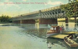 USA - Girard Avenue Bridge Fairmount Park Philadelphia Pennsylvania 03.82