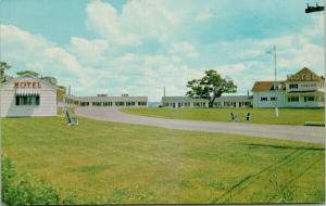 Tideview Motel near Truro NS Nova Scotia UNUSED Vintage Postcard D90