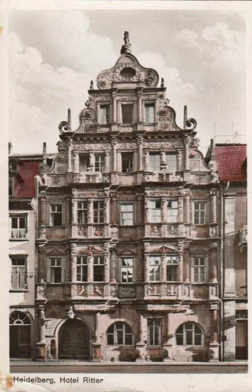 RP; HEIDELBERG , Germany , 1952 ; Hotel Ritter