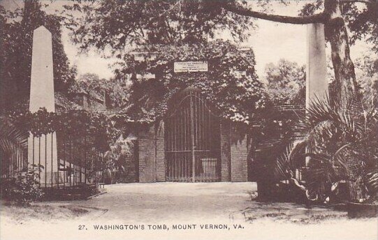 Washingtons Tomb Mount Vernon Virginia