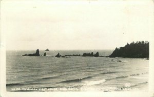 Beach Cannon Beach Tillamook Lighthouse Oregon Postcard 12629