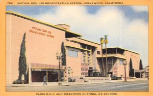 Mutual Don Lee Broadcasting System Hollywood, California, USA Theater Unused 