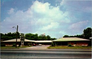 Postcard AL Birmingham Bama Motel - Highway 11 1966 J2